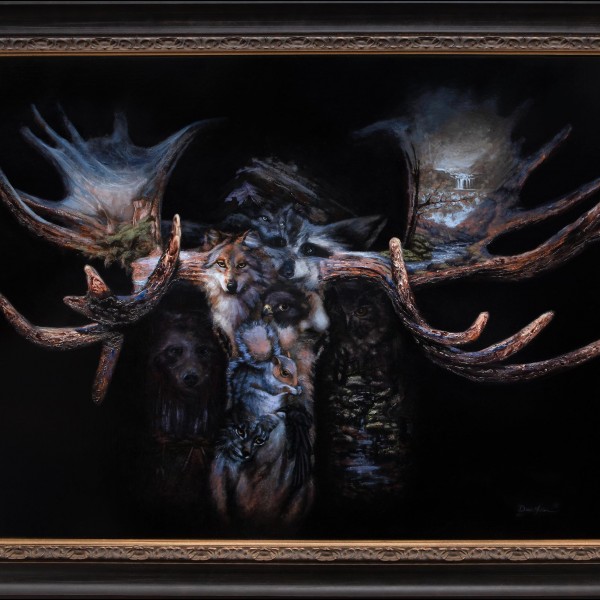 Apparition Series XIII - Moose © Dean Miller